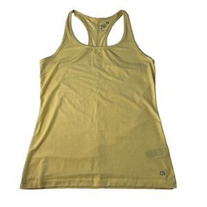 Gap Fit Breathe Women’s Racer Back Lemon Peel Tank Size Medium
